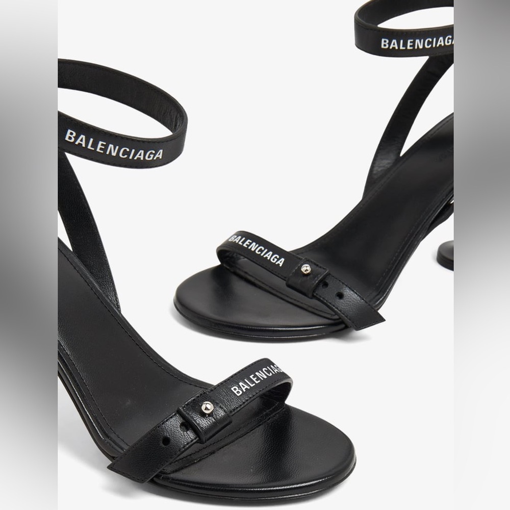 Balenciaga Black Heels with Chunky Platform Sole - Picture 1 of 6